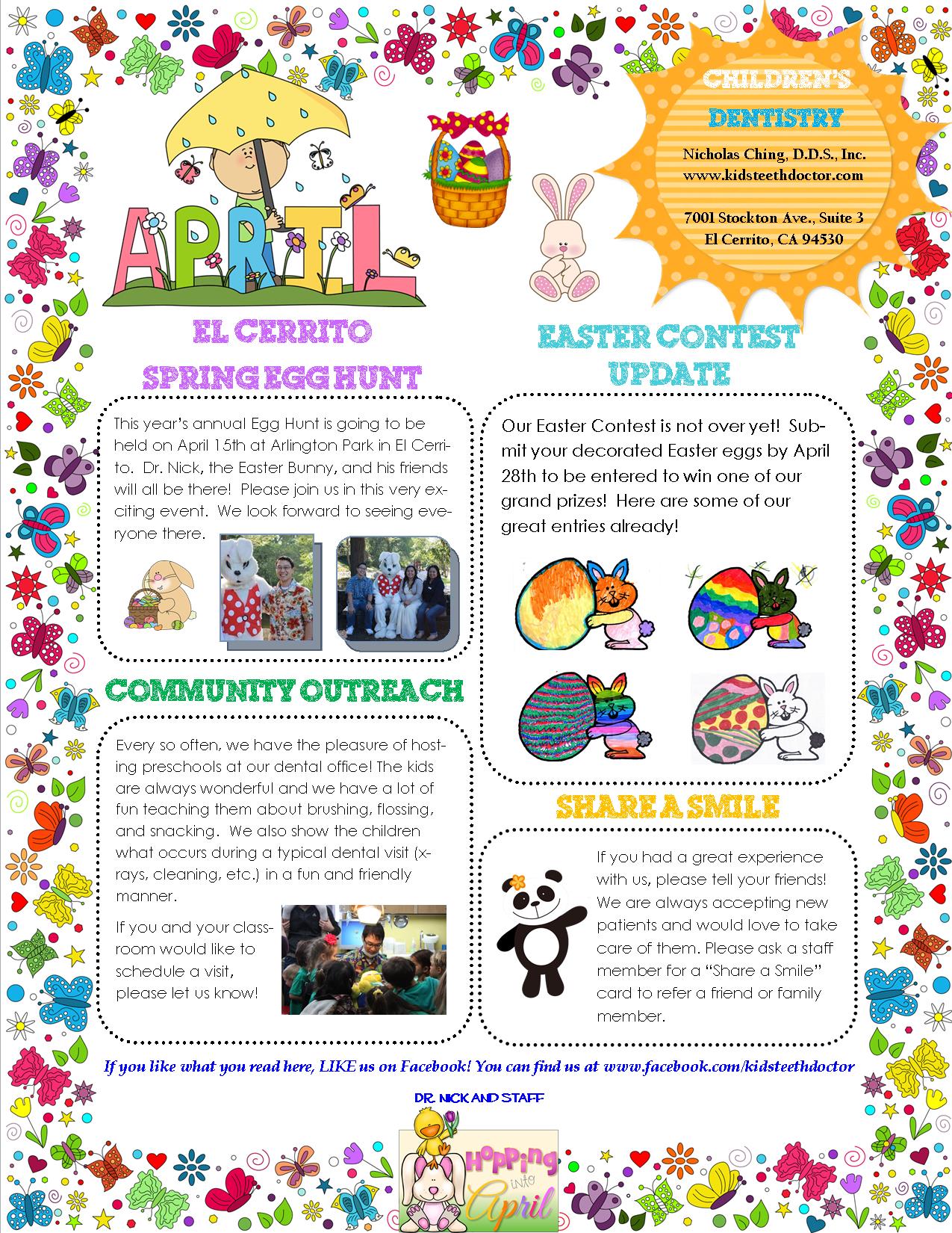 April 2017 Newsletter