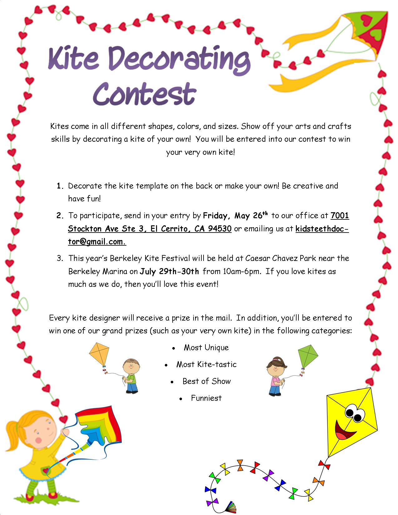 Kite Decorating Contest